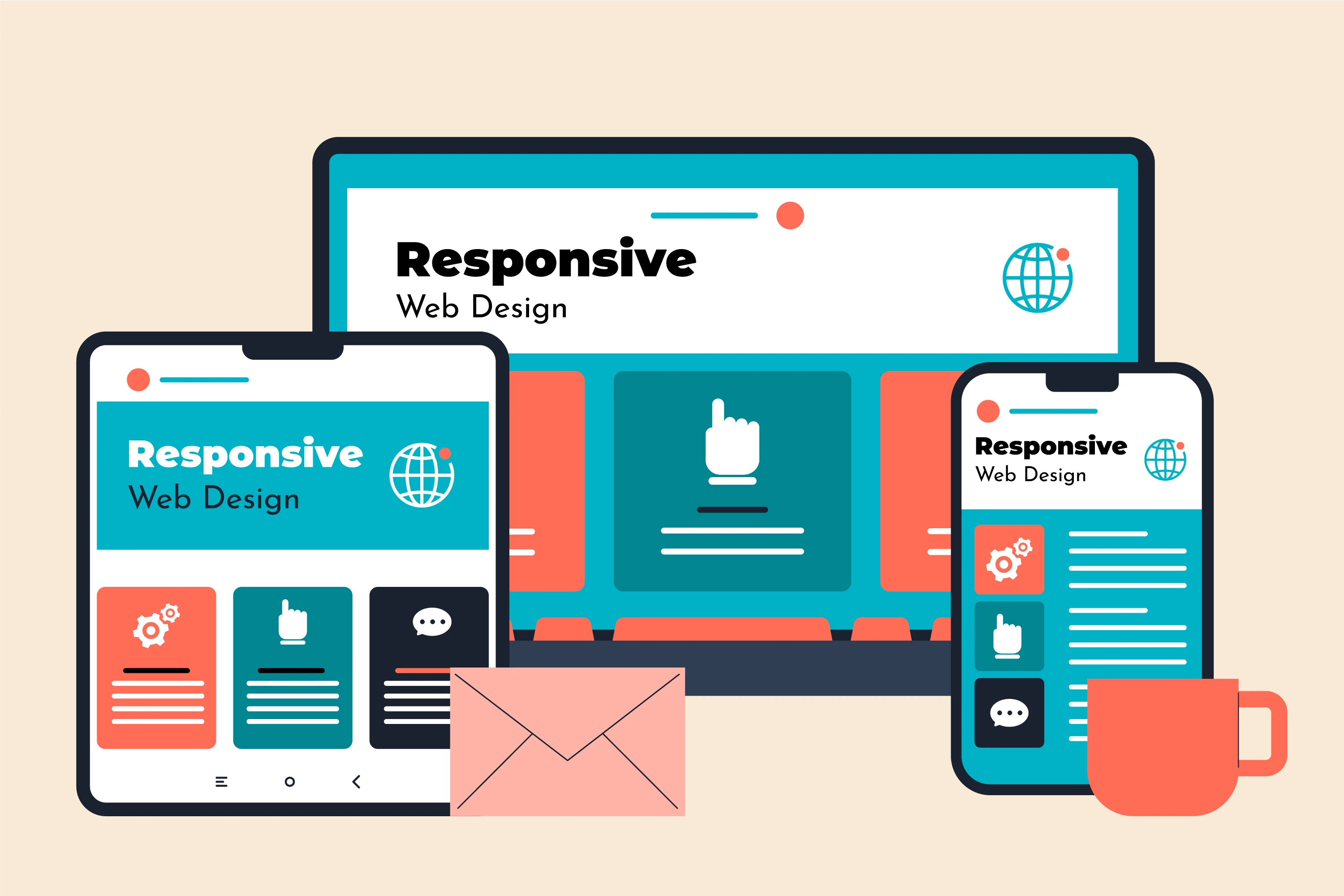 Responsive website for brand growth