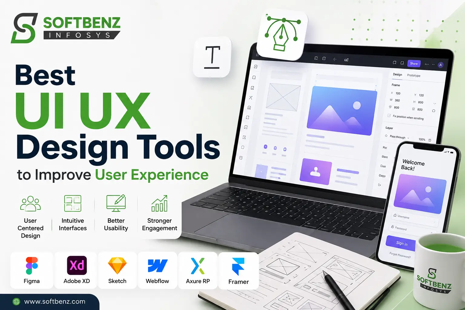 Best UI UX design tools for creating user-friendly digital experiences