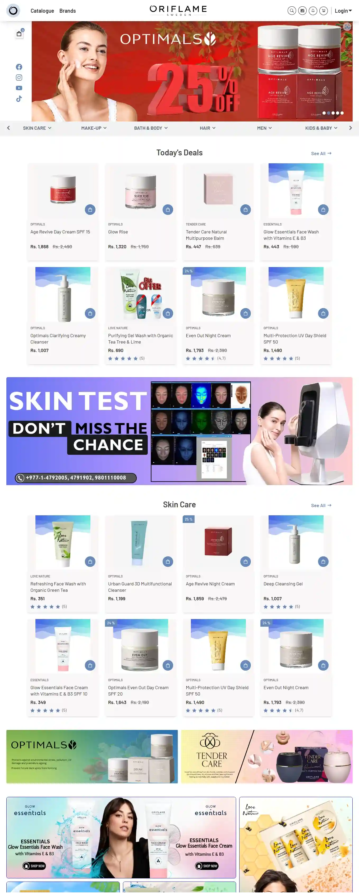 Oriflame Swedish Cosmetics