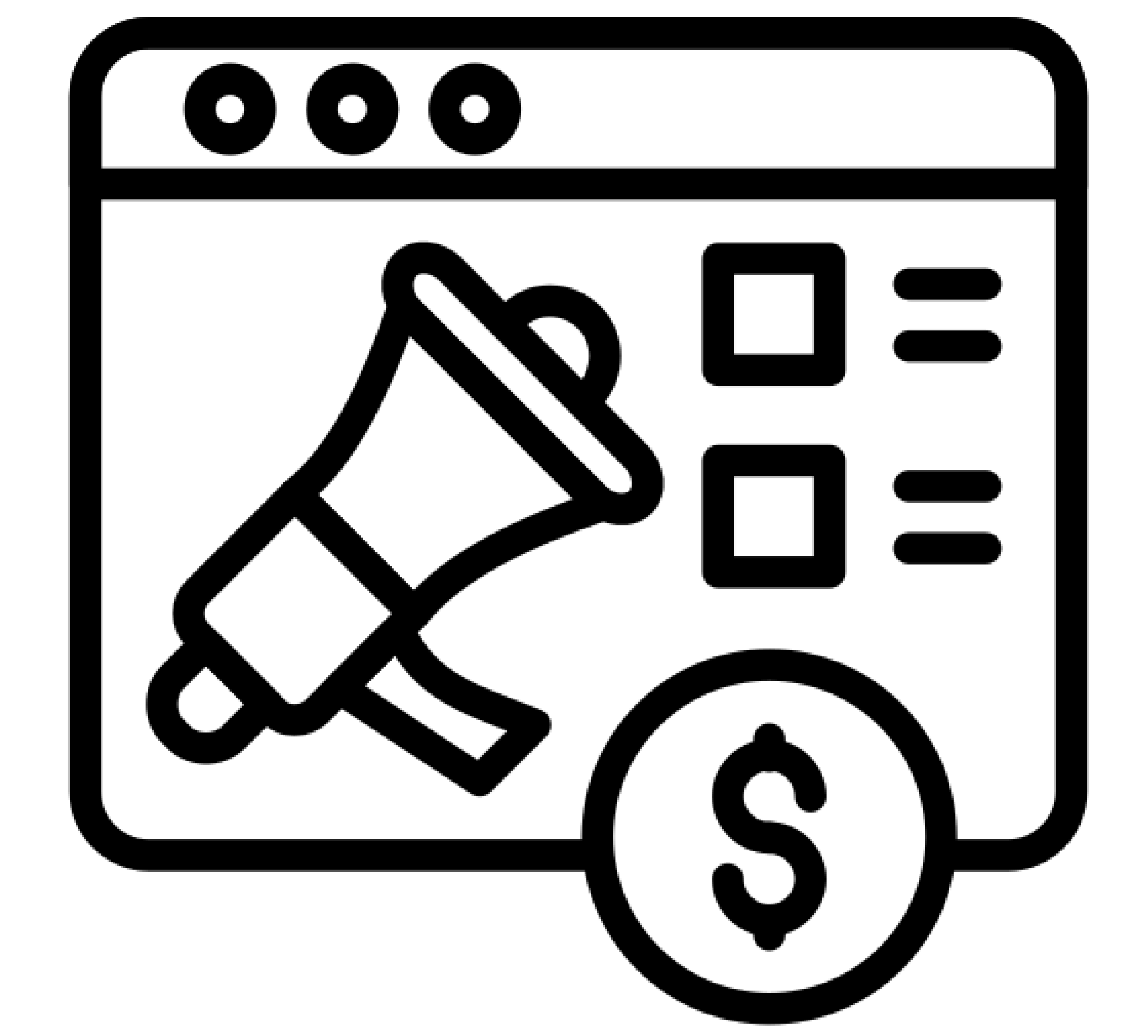 Paid Advertising Concept.